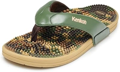 Kenkoh - Genki Floor Floor Green camouflage - Japanese reflexology massage sandal Kenkoh - Compression therapy - Men.. DIAYTAR NIGERIA: Where affordability meets variety in Nigeria's most comprehensive online marketplace.