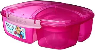 Lunch box sistema tri-section 40920-3 with yogurt pot-2 liters, pink.. Shop with purpose at DIAYTAR NIGERIA and receive quality products at budget rates within 8 days.