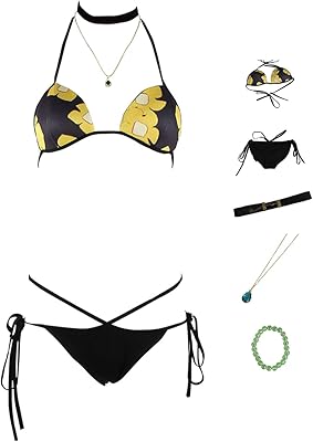 My Dress Up Darling Marin Kitagawa Cosplay Bikini Bathroom Bathroom With Necklace and Bracelet.. DIAYTAR NIGERIA: Bringing quality products to your doorstep at prices that won't break the bank.