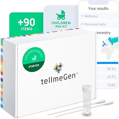Talmegen DNA Tests for beginners (Ancault - Personality - Well -being) more than 90 online reports on what DNA says of your children, genetic tests for infants and children.. Your complete shopping solution, DIAYTAR NIGERIA offers extensive choice with competitive prices and delivery.