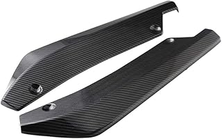Board of rear car bumper from universal design car for car side wing (carbon fiber color).. DIAYTAR Nigeria: Shopping that fits your budget and your schedule.