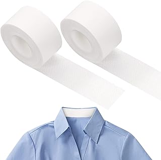 2 rollers of disposable anti-transpiration pads for shirt collar, self-adhesive, comfortable tout protector, invisible anti-transpiration pads, lining against sweat spots.. Shop from anywhere in Nigeria and receive your DIAYTAR purchases at affordable prices within a week.