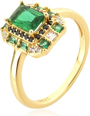 Green Wedding Ring In Sterling 925 for women and girls.. With DIAYTAR Nigeria, you can browse through thousands of items at the best prices. Place your order today and receive it in less than a week.