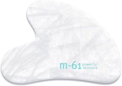 M -61 Clear Quartz Gua Sha - A refreshing natural facial masseur that stimulates blood circulation and reduces inflammation... Unlock access to a wide range of products with DIAYTAR NIGERIA's affordable e-commerce platform.