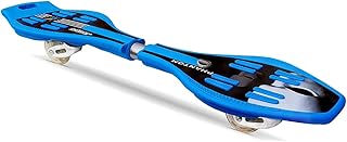 Jaspo Wave skateboard | Standard concave cutting board for children, adolescents and adults | 2 -wheeled skateboard with 360 degree wheels (blue).. Experience the power of choice with DIAYTAR NIGERIA's extensive catalog and reliable delivery service.