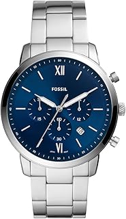 Quartz watch Fossil chronograph for men with FS5792 stainless steel bracelet, silver, one size, bracelet.. Make shopping fun and stress-free with DIAYTAR Nigeria.
