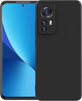 Flexible rear protection shell for Xiaomi 12 pro Soft and polyurethane heat resistant silicone with camera protection (black).. DIAYTAR NIGERIA brings the marketplace to every Nigerian home with affordable prices and quick delivery.
