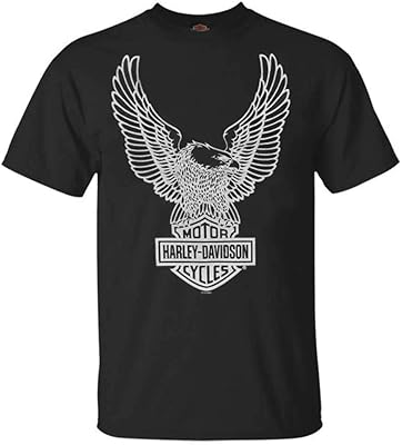 Short sleeve t-shirt with black eagle print for men 30296656, black.. Your complete retail destination, DIAYTAR NIGERIA combines extensive variety with prompt delivery.