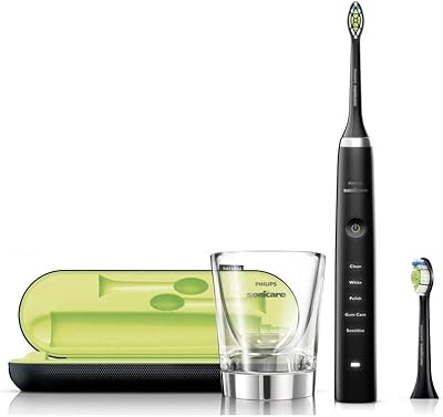 Electric toothbrush Sonique Philips Sonicare Diamondclean - Black, HX 9352/04.. Experience shopping without limits at DIAYTAR NIGERIA, where affordability meets convenience in just days.