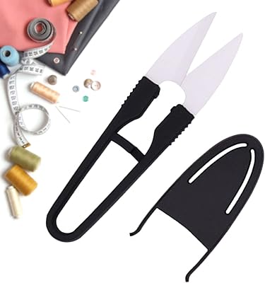 Sewing and embroidery scissors, small ceramic scissors seam, pearls, embroidery scissors with small versatile thread, handcrafted, DIY supplies.. DIAYTAR NIGERIA revolutionizes access to quality products with affordable prices and dependable shipping.