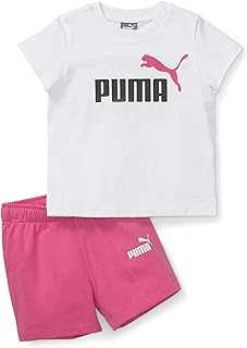 Puma children's t-shirts and sports shorts for children.. DIAYTAR NIGERIA: Where shopping meets satisfaction with affordable prices and prompt delivery services.