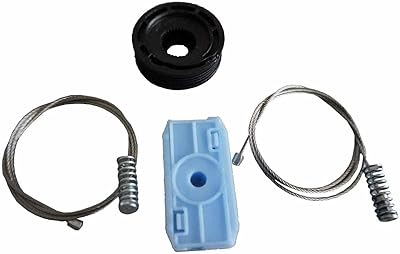 Window lift repair kit with quarter-left or right rear clips compatible with Jaguar XK8 XKR Cabriolet CC 1996-2006.. DIAYTAR NIGERIA: Creating access to affordable products for every Nigerian with our swift delivery service.
