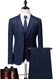 GPPZM Man Wedding Festival Smoking Smoking Wedding Dress Men's Vest Coat Vest 3 Pieces 3 -piece Body Follows Cell Vest Vest (Color: Blue, Size: L Code).. Shop from our extensive catalog at DIAYTAR NIGERIA and enjoy doorstep delivery in just 5-8 days.