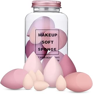 Beauty Blender makeup sponge, sponges of foundation of a foundation ideal for women to apply make -up, highlighter, foundation, powder, cream or liquid (10 pieces of pink makeup sponge).. Discover endless possibilities with DIAYTAR NIGERIA's extensive product range and affordable shipping.