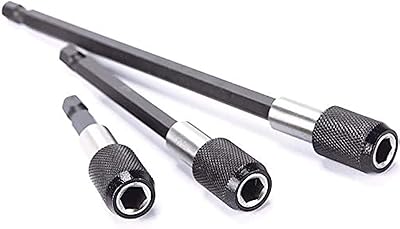 Electric drill with hexagonal rod with quick clearance 1/4, screwdriver tip, 3 -room magnetic support.. Get unbeatable value on every order with DIAYTAR Nigeria.