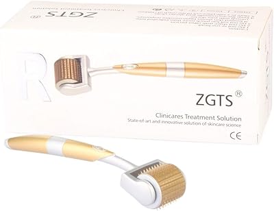 Roller Derma Professional Plated Gold Zgts, 192 Titanium Alloy, Gold, 1.0 mm alloy needles.. DIAYTAR NIGERIA: Where smart shoppers find everything they need at prices they can afford.