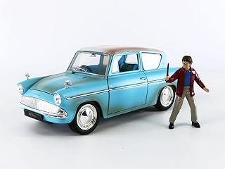 Jada toys car molded under pressure harry potter 1:24 and ford inglia 1959 molded pressure in rusty blue.. DIAYTAR NIGERIA: Your partner in affordable e-commerce with dependable delivery across Nigeria.