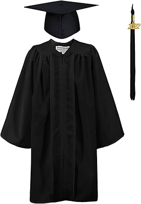 Graduation dress and unisex cap, 4 pieces 2022 CHILDAR CLANCED HAT Set of Diploma Dress Diploma For Adults 2022 UNISEXE MAT HAT LEMCHED Women's Single Teenagers University.. DIAYTAR Nigeria: Where affordability meets speed and quality.