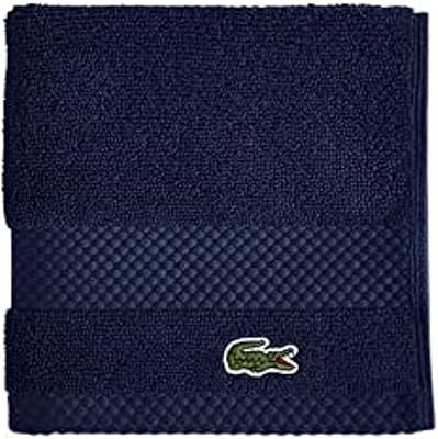 Cotton towel in cotton sapima lacoste heritage, navy blue, 13 "x 13".. Experience the ease of one-stop shopping with DIAYTAR NIGERIA's diverse catalog and nationwide delivery.