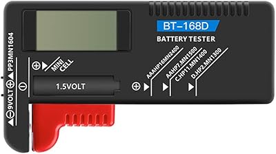 Universal LCD Digital Battery Tester, Model (BT - 168D), Battery tester, Tension verifier for button battery (A1).. DIAYTAR NIGERIA brings the marketplace home to you with affordable prices and delivery in 5-8 days.