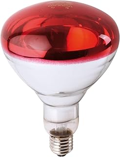 Philips 250W 230 250V infrared lamp, red bulb, E27 ES, 28654.. Make shopping fun and stress-free with DIAYTAR Nigeria.
