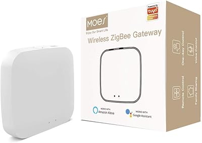 Moise Tuya Zigbee Smart Gateway Hub for home automation, compatible with all smart products Tuya Zigbee.. Shop smart with DIAYTAR NIGERIA, offering a vast product range delivered to your doorstep within a week.