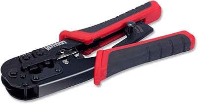 Set of CABLE CABLE CABLE TOOL RJ45 Network version, cutting, stripping and stripping tools of Ethernet RJ45 RJ11 RJ11 cables.. DIAYTAR NIGERIA connects Nigerians with quality products at affordable prices, delivered in 5-8 days nationwide.
