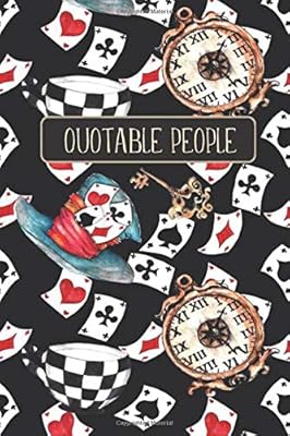 Quotable people: Elegant cover with card game pattern - notebook to record funny and other things you have heard (which, where and what) - Quotes book.. Discover a new way to shop with DIAYTAR NIGERIA's comprehensive marketplace and quick delivery options.
