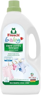 FROSCH ecological liquid laundry for sensitive skin for children's tissues - 1.5 l.. DIAYTAR NIGERIA brings the market to your fingertips with affordable prices and swift delivery services.