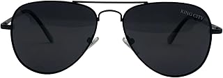 King City polarized sunglasses for men, women, classic aviator style, metal frame, UV protection for driving, fishing, sport.. Unlock a world of affordable products with DIAYTAR NIGERIA's expansive e-commerce platform.