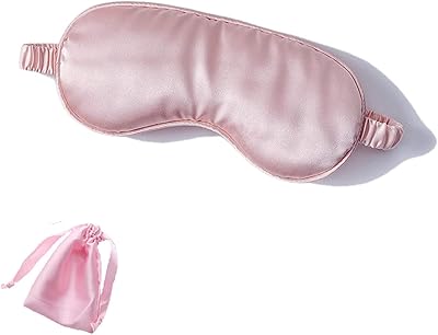100% natural anti-aging sleep mask in superior quality mulberry with elastic band and travel cover, soft-looking covers to sleep at night, travel and take the nap (light pink).. Affordable convenience is here — shop DIAYTAR Nigeria today.