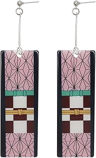 Kamado NOSEUKO ACRYLIC Long Earrings Anime Bijy Killer Biper New tips Pendant Fans Gift Fans.. Experience retail therapy without the financial stress at DIAYTAR NIGERIA's affordable e-commerce platform.