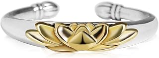 Lovecom Open Sterling 925 silver rings with lotus flower motif for women and men, vintage flower design ring, elegant silver festival ring, metal, unknown.. DIAYTAR NIGERIA: Where smart shoppers find everything they need at prices they can afford.