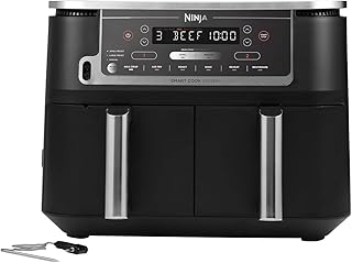 Foodymax Ninja Double Zone Fryer [AF451UK] Cooking system.. DIAYTAR Nigeria offers great deals, a huge product variety, and delivery in under a week.