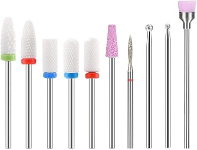 Set of 10 ceramic nail forests for acrylic frost.. DIAYTAR NIGERIA: Where value shopping meets reliable 5-8 day delivery across the nation.