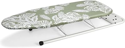 Dewey 12 "x 32" ironing board with single-brimta, thick felt lining and heat-resistant cover.. Shop efficiently from anywhere with DIAYTAR NIGERIA's comprehensive platform and quick delivery options.