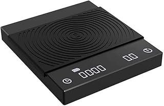 Coffee scale with timer, digital espresso balance with timer, 2000 g (black).. Nigeria's fastest-growing e-commerce site offers unbeatable prices and delivery within 8 days.