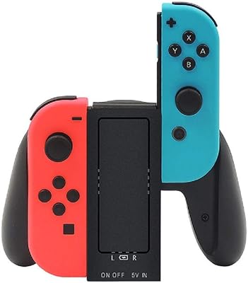 Display the Joy-Con loading handle Compatible with Nintendo Switch, ergonomic handle with integrated rechargeable battery of 2000 mAh and USB Type-C loading cable.. Shop smart with DIAYTAR NIGERIA's vast selection and enjoy affordable shipping in just 5-8 days.
