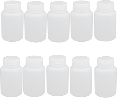 Sourcingmap 100ml 28mm Dia Wide Mouth Hdpe White Degraded Round Plastic Bottle 10pcs.. Your budget-friendly online marketplace, DIAYTAR NIGERIA delivers a world of products in just 5-8 days.
