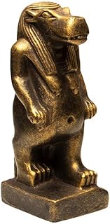 Statue of the Egyptian goddess Torit - Hippopotamus statue in bronze - Ancient Egyptian God - Made in Egypt.. Your digital shopping destination, DIAYTAR NIGERIA combines variety with affordability and quick delivery.