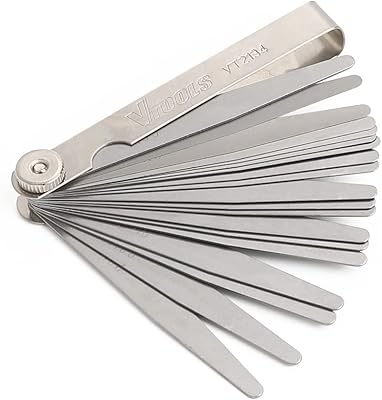 V Tools 20 Pieces Sensation Gauge in Stainless Steel (0.05-1.00 mm) Metric and imperial dual marking gap tool for repair, VT2134.. Your complete shopping solution, DIAYTAR NIGERIA offers extensive choice with competitive prices and delivery.
