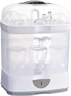 Chicco 2 in 1 white electric sterilizer.. Shop with confidence at DIAYTAR NIGERIA, Nigeria's premier affordable e-commerce platform.