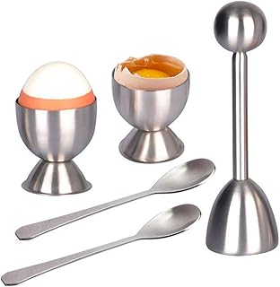 Eggfal kit - Full set of shell egg tools - Easy Egg Open, includes eggsters, a slicer and spoons.. DIAYTAR NIGERIA: Your trusted e-commerce partner with extensive product choices and affordable delivery.