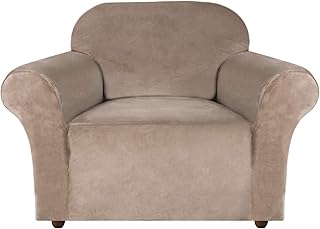 D&D Sofa cover Extensible velvet sofa for sofa size 1/2/3/4, thick and soft sofa cover with non -slip strips, furniture protection, sofa covers for dogs (dark gray, 1 place).. DIAYTAR NIGERIA: Where quality meets affordability, with thousands of products delivered in less than 8 days.