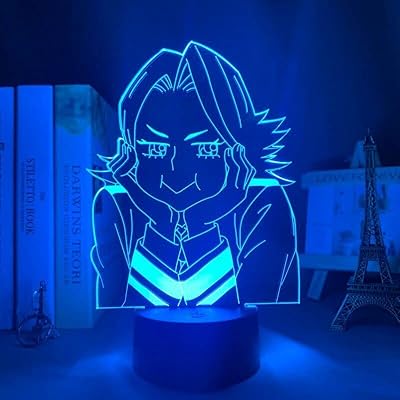 My Hero Academia Yuga Aoyama Acrylic LED lamp with 3D printing for bedroom decoration, 16 colors with remote control.. Why waste time in traffic when you can shop online at DIAYTAR Nigeria? Enjoy convenience, unbeatable prices, and prompt delivery anywhere in Nigeria.