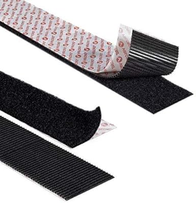 Ultra -resistant PS51/PS52 Self -Adhesive Velcro Ribbon (black, 2 inches - 2.2 meters).. DIAYTAR NIGERIA connects you with thousands of products at competitive prices, delivered within a week.