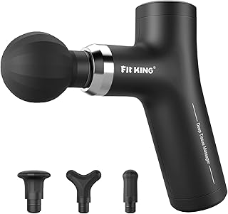 Mini Portable Massage Pistol Fit King for muscle massage and pain relief, FT-050G deep tissue massage.. Nigeria’s trusted store online — DIAYTAR Nigeria never disappoints.