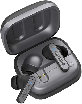 Wireless Bluetooth headphones Astrom True with ANC - ET360 technology.. Discover the convenience of DIAYTAR NIGERIA's vast product range delivered affordably in 5-8 days.