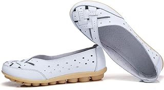Comfortable moccasins to put on for women and girls, hollow beach shoes, large straps, leather slippers, casual moccasins, ballet shoes.. Shop with confidence at DIAYTAR NIGERIA, enjoying competitive prices and delivery within 8 days.