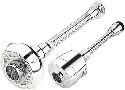 Rotative 360 ​​degree rotary kitchen sink tap, splash resistant, with hose, dishes, vegetables and easy -to -wash fruits (2 rooms).. Shop with confidence at DIAYTAR NIGERIA, enjoying competitive prices and delivery within 8 days.